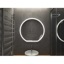 Зеркало с подсветкой для ванной комнаты Виваро 65 см